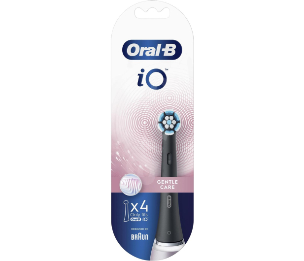 ORAL- B iO Gentle Care 4 szt. Czarny - 1069530 - zdjęcie 3